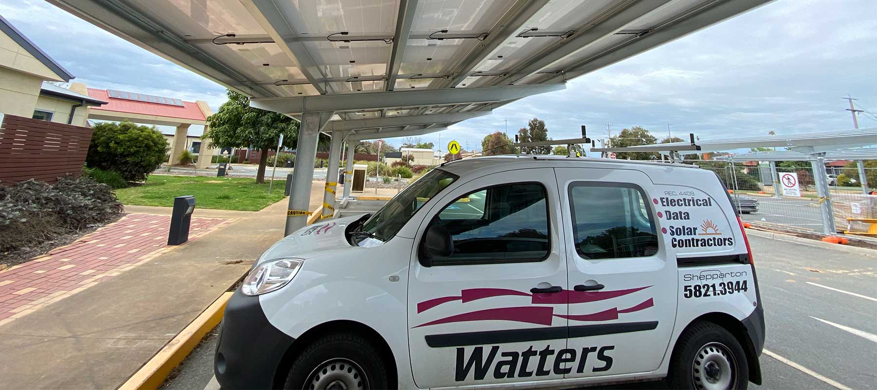 Nathalia Hospital Solar Car Park Watters